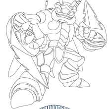 Dibujo para colorear : SWARM  Skylanders Giants