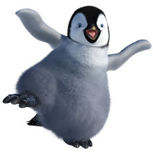 pinguino, Dibujos para colorear HAPPY FEET PELICULA
