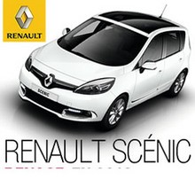 Renault Scénic BLANCO - Juegos divertidos - JUEGOS DE PUZZLES - Puzzles RENAULT SCÉNIC