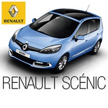 Renault Scénic AZUL eléctrico - Juegos divertidos - ROMPECABEZAS INFANTILES - Rompecabezas RENAULT SCÉNIC