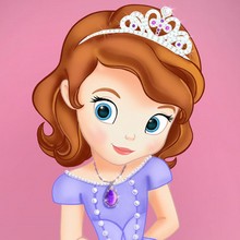 princesa, Dibujos de SOFIA LA PRIMERA para colorear