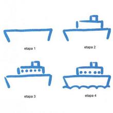 Aprender a dibujar : Barco de Crucero