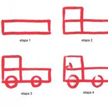 Aprender a dibujar : Camión