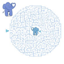 Página para imprimir : Elefantes