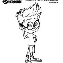 Dibujo para colorear : Sherman