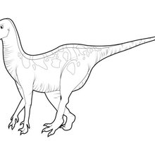 Dibujo para colorear : Grande Iguanodón