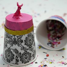 Manualidad infantil : El cañón de confetti