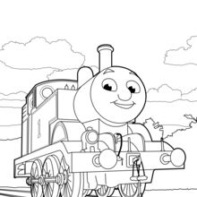 Dibujo para colorear : Thomas