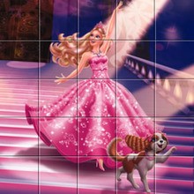 Dibujo para colorear : Barbie en La Princesa y la Pop Star