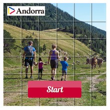 Puzzle en línea : Paseo en Andorra