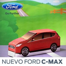 Doblado de papel : Coche de juguete Ford C-MAX para fabricar