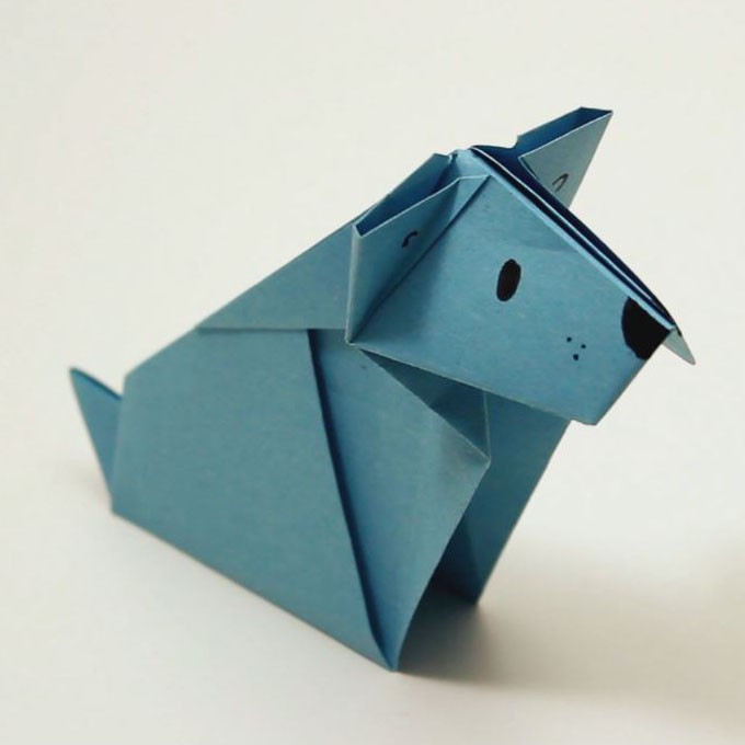 El Perro de Origami