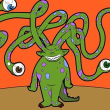 Truco para dibujar en vídeo : L'extraterrestre tentaculaire