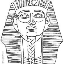 Dibujo para colorear : Faraón