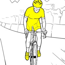 Dibujo para colorear : Tour de France