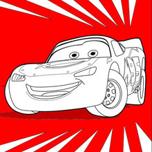 Dibujo para colorear : Cars 3: Lightning McQueen