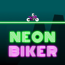 Juego para niños : Neon Biker