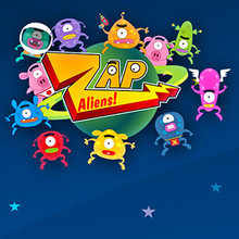 Juego para niños : Zap Aliens