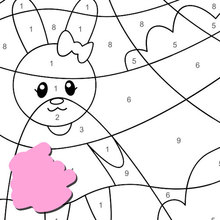 Juego infantil : Bunny on the meadow