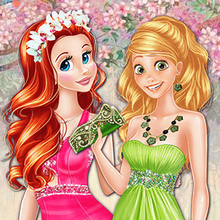 Juego para niños : Colors of Spring Princess Gowns