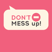 Juego para niños : Don't Mess Up