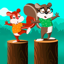 Juego para niños : Fun with Squirrels