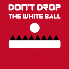 Juego para niños : Don't Drop The White Ball