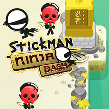 Juego para niños : Stickman Ninja Dash