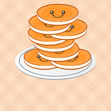 Juego para niños : Stack The Pancake