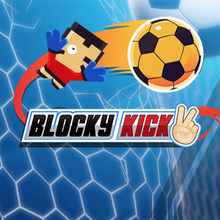 Juego para niños : Blocky Kick 2