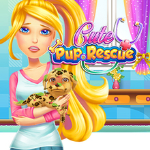 Juego para niños : Cute Puppy Rescue