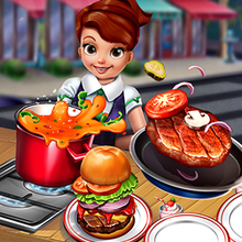 Juego para niños : Cooking Fast: Hotdogs and Burgers
