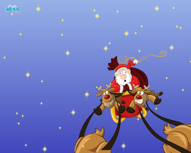 El trineo de Santa Claus