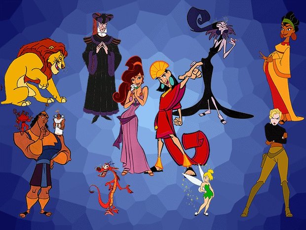 personajes Disney
