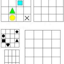 Juego de geometria COLORES - Juegos divertidos - Juegos para IMPRIMIR - Juegos de OBSERVACION - Juegos de GEOMETRIA