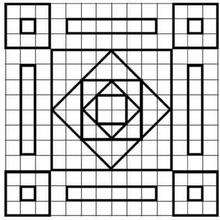 Juego de geometria MOSAICA - Juegos divertidos - Juegos para IMPRIMIR - Juegos de OBSERVACION - Juegos de GEOMETRIA