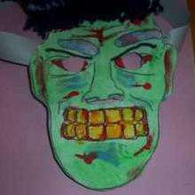Manualidad infantil : Mascara de Frankenstein
