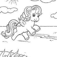Dibujo de CHERRYLEE para colorear - Dibujos para Colorear y Pintar - Dibujos para colorear PERSONAJES - PERSONAJES ANIME para colorear - Mi pequeño Pony para colorear