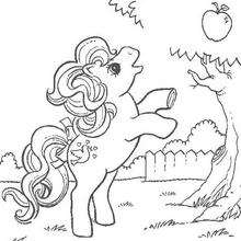 Dibujo de APPLE JACK para colorear - Dibujos para Colorear y Pintar - Dibujos para colorear PERSONAJES - PERSONAJES ANIME para colorear - Mi pequeño Pony para colorear