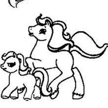 Dibujo MI PEQUEÑO PONI  para pintar e imprimir - Dibujos para Colorear y Pintar - Dibujos para colorear PERSONAJES - PERSONAJES ANIME para colorear - Mi pequeño Pony para colorear
