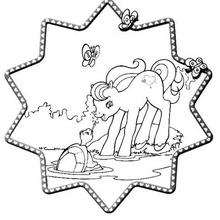 Dibujo PRINCESA CADANCE para imprimir y pintar - Dibujos para Colorear y Pintar - Dibujos para colorear PERSONAJES - PERSONAJES ANIME para colorear - Mi pequeño Pony para colorear