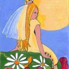 Ilustración : Princesa amarilla