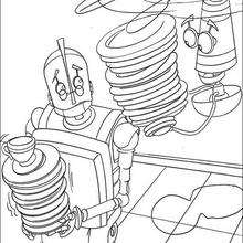 Herb Hojalata el robot - Dibujos para Colorear y Pintar - Dibujos de PELICULAS colorear - Dibujos para colorear ROBOTS PELICULA - Dibujos para pintar ROBOTS PELICULA