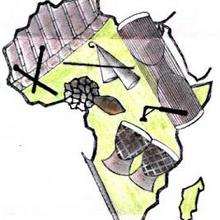 Instrumentos de África - Dibujar Dibujos - Imagenes para niños - Imagenes del MUNDO - En África