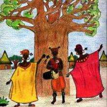 Árbol de Togo - Dibujar Dibujos - Imagenes para niños - Imagenes del MUNDO - En África