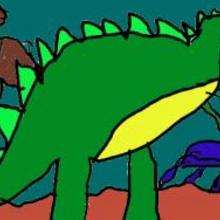 Ilustración : Tiranosaurio